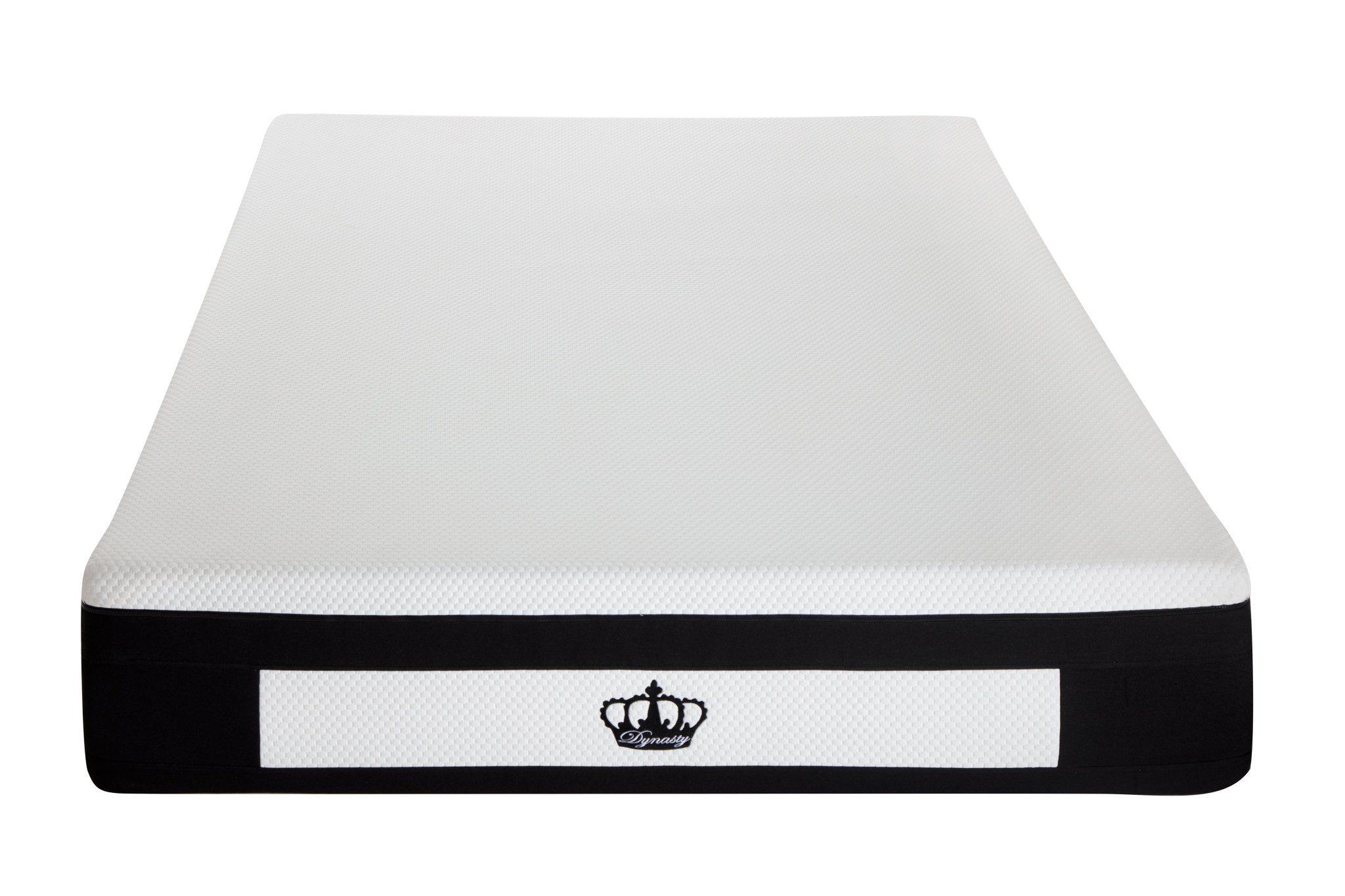 LaComfort 14 Inch Gel Memory Foam Mattress Bed 3/4 Front View | DynastyMattress